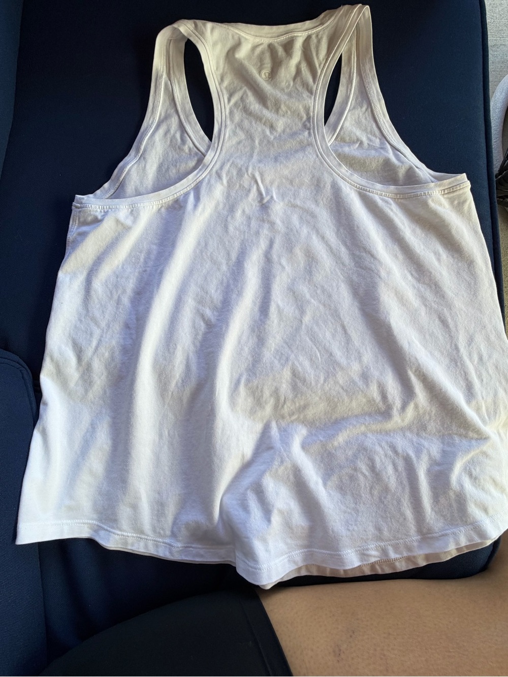 lululemon athletica White Racerback Tank - Picture 3 of 5